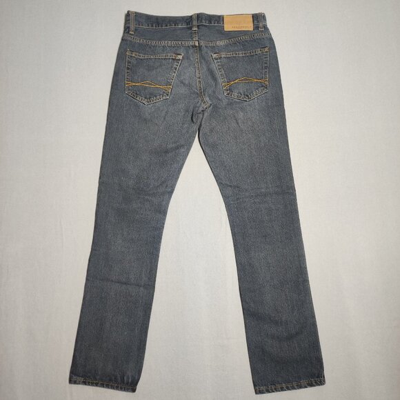 Aeropostale jeans men's size 28/30 bluish grey colour skinny fit straight leg - Picture 3 of 12
